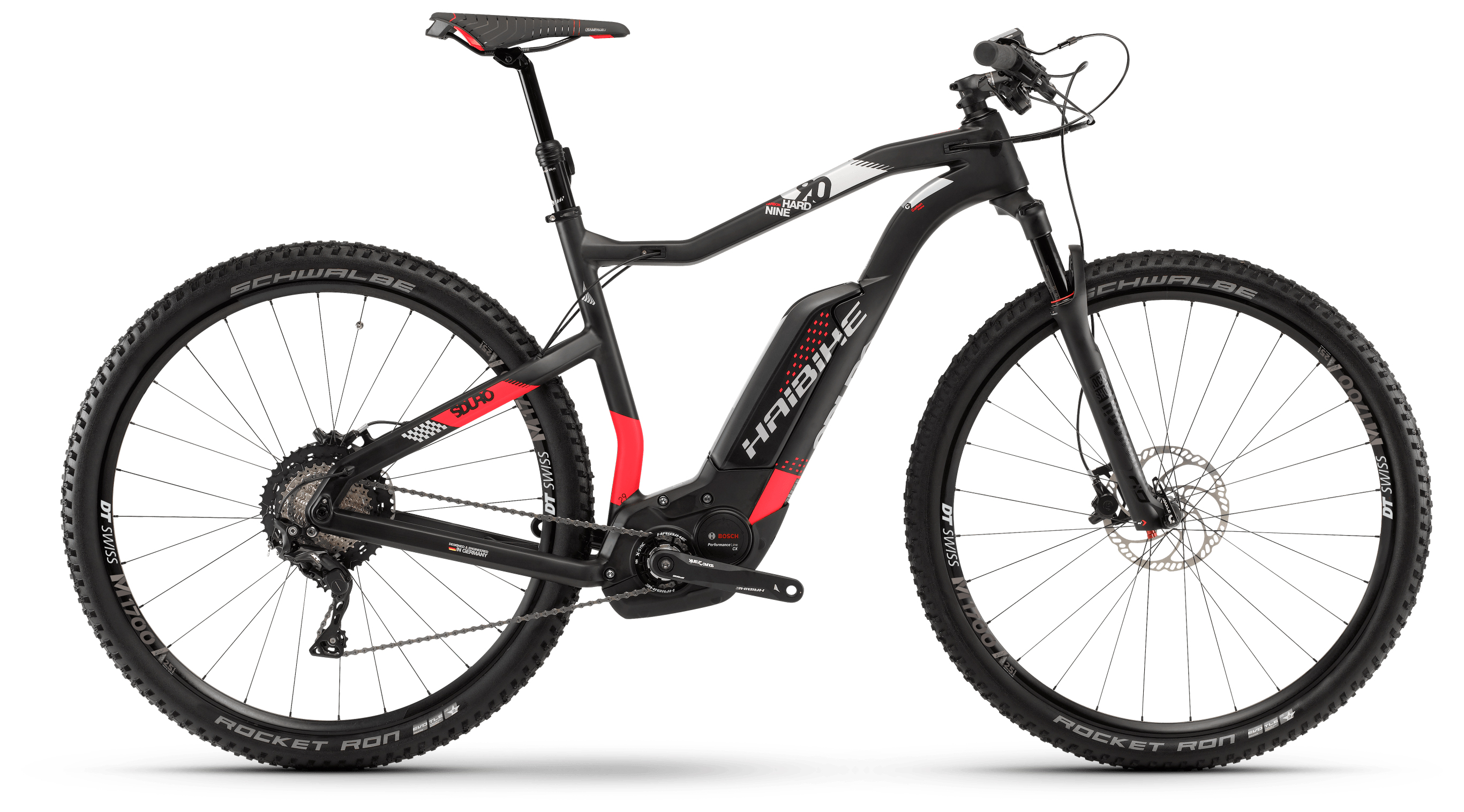 Электровелосипед HAIBIKE Sduro HARDNINE CARBON 9.0 500WH 11S XT (2018)