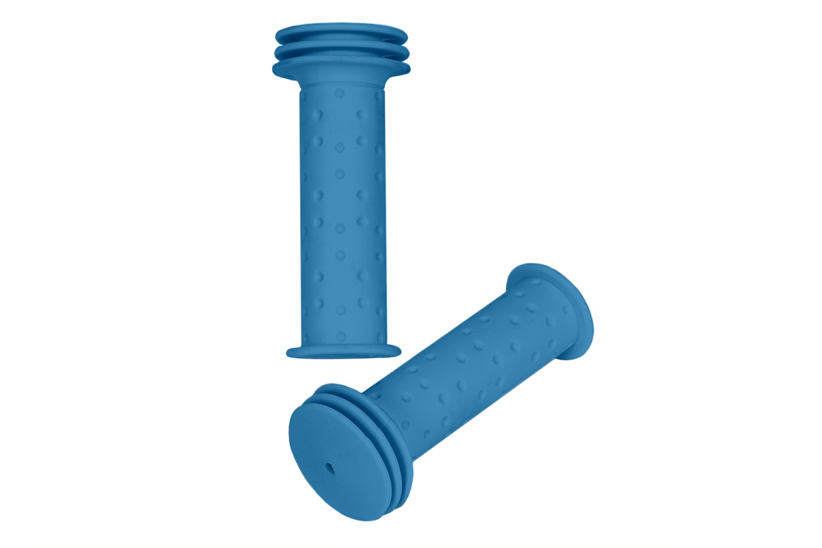 Грипсы XH-G143 100mm, резина, синие