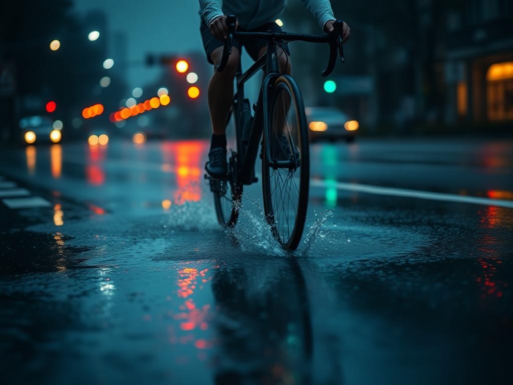 Безопасность на мокрой дороге