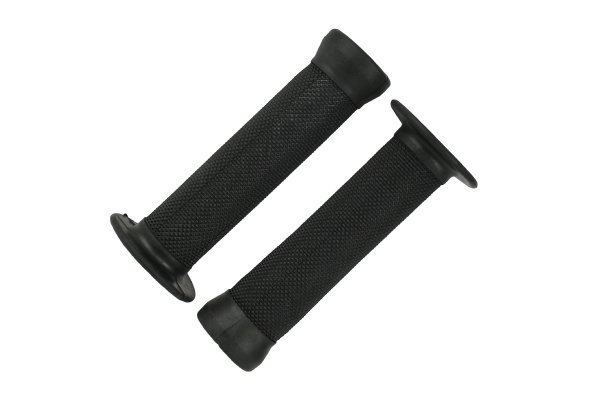 Грипсы MTB HL-G93, 125мм, с защитой, черные