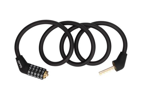 Велозамок OYYO с кодом, CB30, трос, 10 х 1200 мм