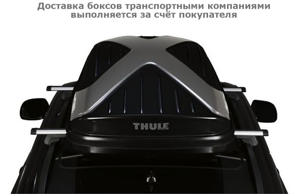 Бокс Thule Excellence XT 611906, 218х94х40 см, черный глянцевый/титан металлик 470 л